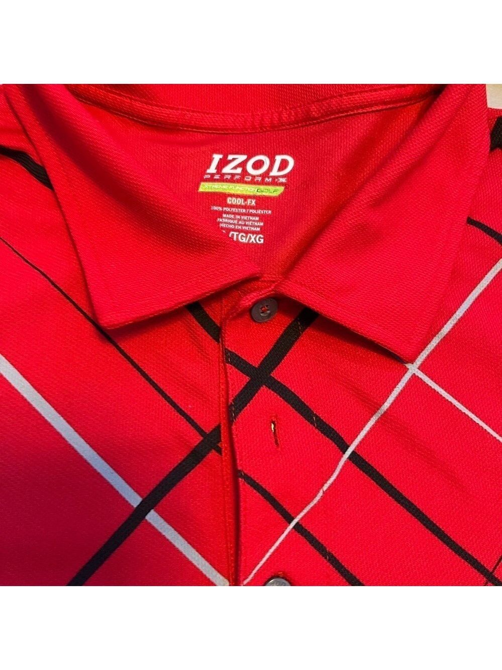 IZOD XL Polo Golf Shirt - Picture 4 of 4